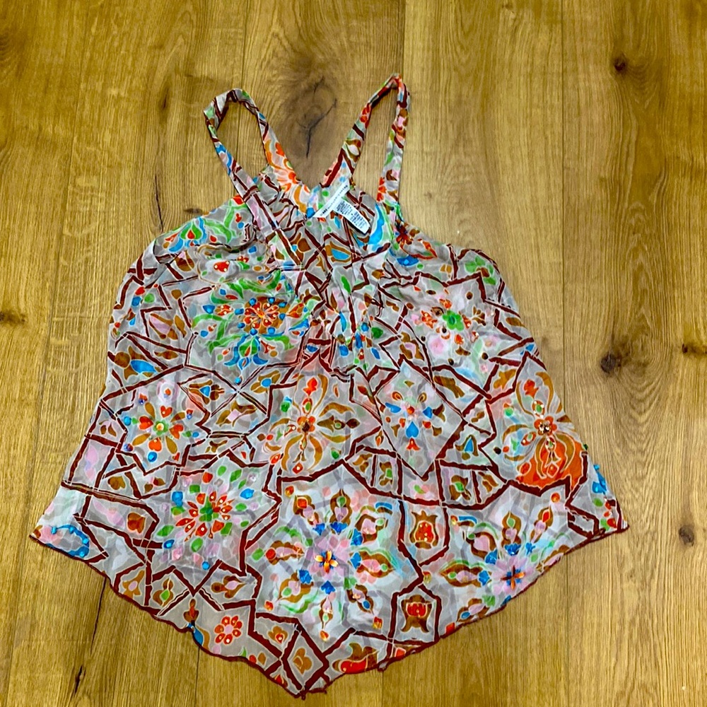 DIANE VONFURSTENBERG Silk Tank Size 8